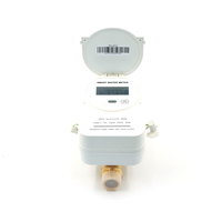 Compteur d'eau en laiton à ultrasons Communication filaire/sans fil Compatible M-Bus Modbus RS485 LoRaWan Lora Modules RF sans fil