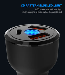 IBD原始设备制造商电动汽车充电器3端口USB C PD20W PD65W 18W 3.1A 2端口QC3.0 55W 66w迷你USB-C双USB-A 30W 20W 65w电话 - Product Image 6