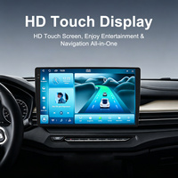 Autoradio Android 2 Din pour lecteur DVD, 8 cœurs, 7/9/10 pouces, 4+64+DSP GB, écran tactile, radio, GPS, navigation, Carplay, résolution AHD