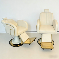 Vente directe d'usine de chaises de coiffure pour femmes de haute qualité, chaise de barbier moderne et chaise de maquillage pour la maison, les salons de beauté et les magasins.