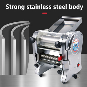 Stainless Steel China Automatic <strong>Dough</strong> Roller Sheeter Machine Electric Dumpling Skin Noodle Cutter Pasta Maker <strong>Making</strong> Machine - Product Image 5