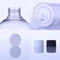 Bouteilles en plastique transparent PET avec bouchon sécurité enfant 30 50 60 80 100 120 150 200 250 500 650 750 1000 ml
