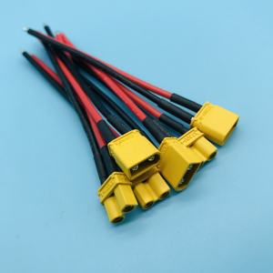 XT90 XT60/XT60U/XT60H公转母色黑色12awg硅胶电线电缆制造 - Product Image 5