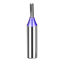 Fraiseuse à face à trois lames PCD haute vitesse YUFU pour gravure droite, personnalisable OEM, pour usinage de métaux durs non revêtus