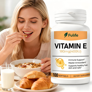 OEM 大人用ビタミンEオイルソフトジェルカプセル 400IU 美白 抗酸化 食品グレードサプリメント - Product Image 3