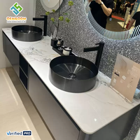 Ensembles de meubles en bois massif OEM 2025, suite complète pour salle à manger et chambre à coucher, table, évier, robinet, meubles de salle de bain, coiffeuse - pour entrepôt