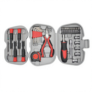 Mini Popular 31 Piece Home <b>DIY</b> Repair Tool <b>Kit</b> with Tool Box OEM Support Promotion Tool <b>Kit</b> - Product Image 1