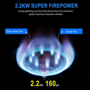 Mini <span class=keywords><strong>Horno</strong></span> Portátil para Exteriores, Estufa de Gas de un Solo Quemador, <span class=keywords><strong>Cocina</strong></span> Compacta para Acampar - Product Image 5