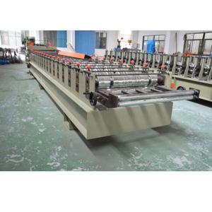 0,4-0,7 mm Dicke große Welle glasierte Fliesen Schrittfliesenrolle-Formmaschine für den Gebrauch auf Dächern - Product Image 2