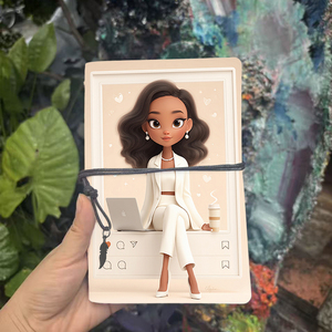 Rétro A6 Journal Nouvel An Cadeau pour frère pour suivre la forme physique et les progrès des objectifs avec femme <span class=keywords><strong>ordinateur</strong></span> <span class=keywords><strong>portable</strong></span> tasse à café perles imprimées sur - Product Image 2