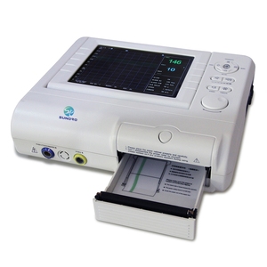 Equipo Hospitalario, Monitor Fetal con Pantalla LCD de <span class=keywords><strong>8</strong></span> Pulgadas, Monitor de Frecuencia Cardíaca del Bebé Durante el Embarazo, Máquina Portátil de <span class=keywords><strong>CTG</strong></span> - Product Image 2