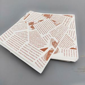 Papel Desechable para Envolver Sándwiches, Hamburguesas, Papel Antigrasa para Pollo Enrollado, Papel Laminado para Platos, Papel Encerado - Product Image 4