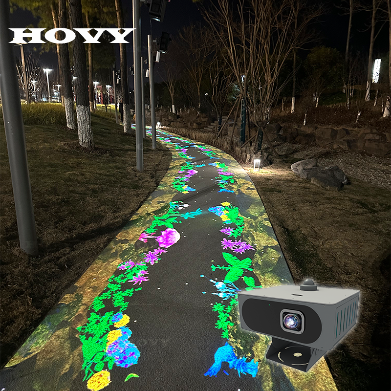Immersive Holographic Interactive Wall Projection Software