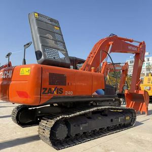 Excavatrice sur chenilles Hitachi 240 d'occasion, 24 tonnes, modèle 2024, moteur ISUZU, composants principaux du moteur fabriqués au Japon, excellent état - Product Image 1