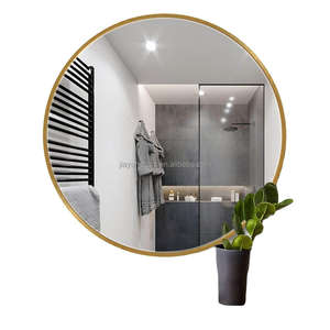 <span class=keywords><strong>Espejo</strong></span> de Pared con Marco de Aluminio <span class=keywords><strong>Dorado</strong></span> Cepillado de 50, 60, 70, <span class=keywords><strong>80</strong></span>, 90 y 100 <span class=keywords><strong>cm</strong></span>, <span class=keywords><strong>Espejo</strong></span> <span class=keywords><strong>Redondo</strong></span> Decorativo con Marco Metálico - Product Image 2