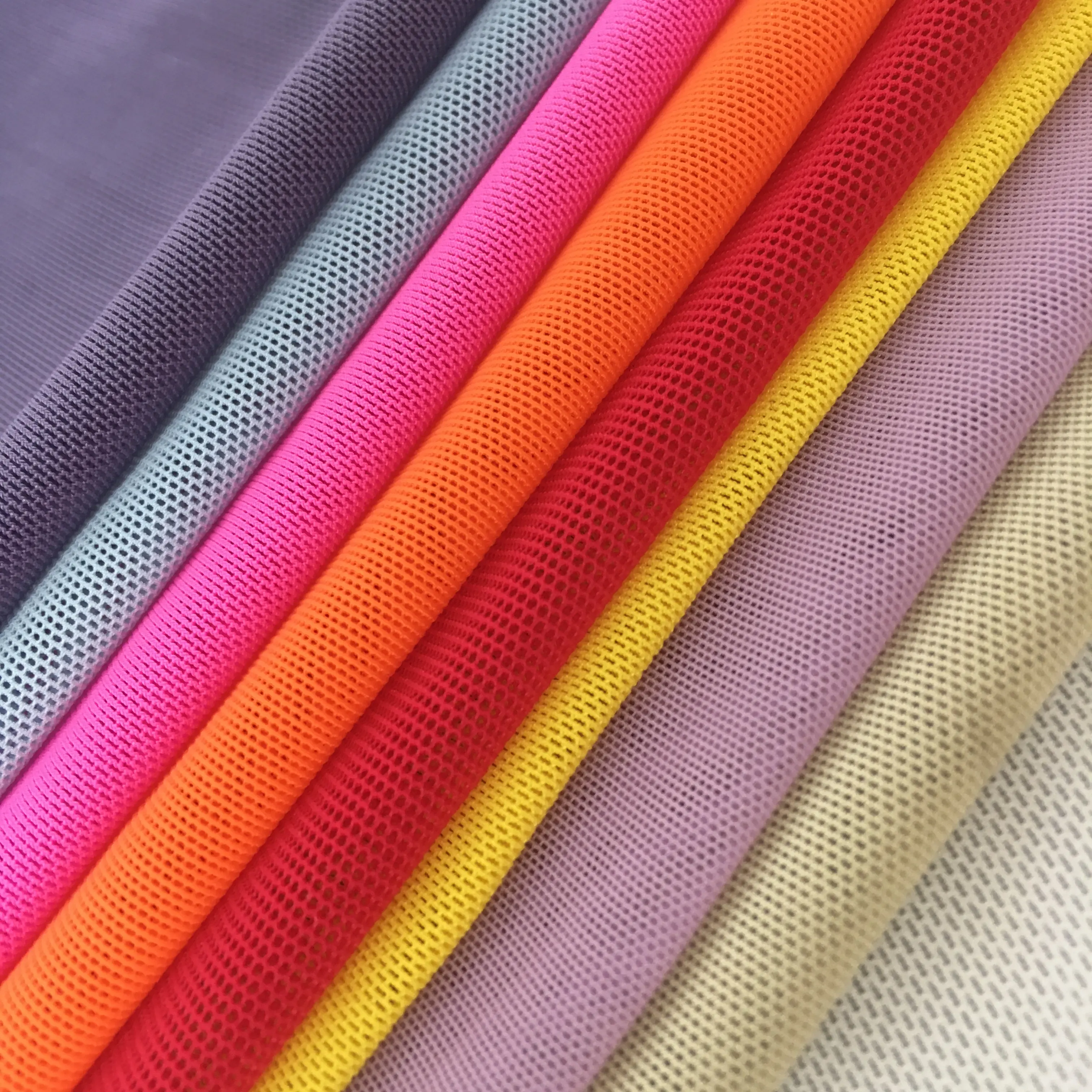Tissu à tricoter en nylon/spandex extensible à 4 voies pour sous-vêtements et yoga