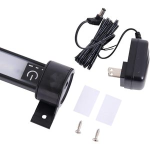 Lámpara LED de tira Alera ALE de 24 pulgadas de ancho, negra, para debajo del gabinete, con interruptor de sensor moderno, 5V/12V, para armario, dormitorio, PC, con dirección vertical - Product Image 1