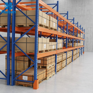 Étagères de stockage personnalisées OEM, unités d'étagères d'entrepôt, étagères en acier robustes, étagères à palettes en métal - Product Image 1