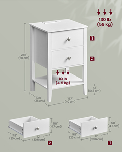 <span class=keywords><strong>Table</strong></span> <span class=keywords><strong>de</strong></span> <span class=keywords><strong>chevet</strong></span> en bambou <span class=keywords><strong>VASAGLE</strong></span> avec tiroirs, meubles <span class=keywords><strong>de</strong></span> maison multifonctionnels, tables <span class=keywords><strong>de</strong></span> nuit modernes - Product Image 6