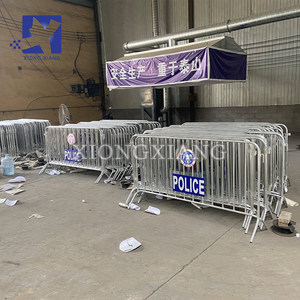 La fabbrica ha personalizzato la barriera di controllo della folla della strada/barricata di controllo della folla del metallo/barriera di traffico per la strada di evento - Product Image 6