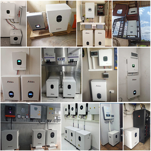 Solar Home Split IP65 Floor Type 51.2V 30KWh Lithium Iron Phosphate <b>Energy</b> <b>Storage</b> Battery with Wheels - Product Image 3
