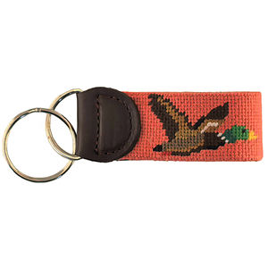 Llavero de piel de vaca Diseño de punto de aguja personalizado Llaveros personalizables de moda de cuero genuino - Product Image 2