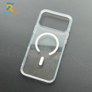 <span class=keywords><strong>Coque</strong></span> de téléphone portable magnétique transparente classique, simple, anti-jaunissement, antichoc, en gros, pour iPhone 17 Pro Max Air - Product Image 6