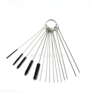 Kit de brosses de nettoyage de carburateur, 13 à 15 pièces, avec tournevis, outil de réparation de moto - Product Image 3