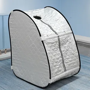 Dingda pliable Portable intérieur Relax salle de Sauna à vapeur personne unique Sauna maison ménage avec générateur de grande capacité