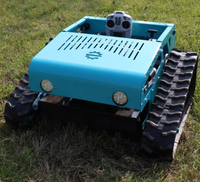 Mesin Pemotong Rumput Robot Otomatis Bertenaga Baterai Berkualitas Tinggi dengan GPS dan Remote Control, Kelas Industri