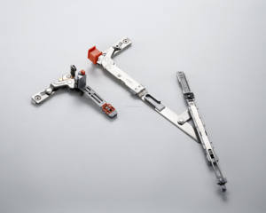 Bisagras ocultas de aleación de Zinc de Venta caliente de fábrica montaje rápido arena antiviento puertas inclinables de apertura interior ventanas de aluminio - Product Image 5