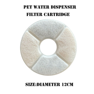 Cartouche filtrante pour fontaine à eau automatique pour animaux de compagnie avec charbon actif et résine échangeuse d'ions pour la purification de l'eau - Product Image 4