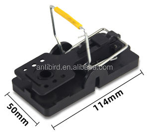 Trampa para Ratones de Plástico Haierc, Trampa para Ratas Súper Fuerte de Color Negro - Product Image 6