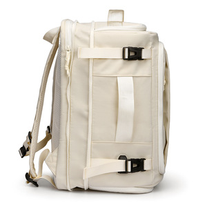 Großvolumiger Casual Sport Rucksack, Wasserdichtes Polyester, für Herren und Damen, mit Weiter Öffnung, Reise-Laptop-Rucksack, Erweiterbar, Flugtauglich - Product Image 5