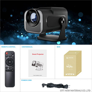 HY320มินิ LCD 1080P บ้านแอนดรอยด์11สมาร์ท4K โปรเจคเตอร์ HD แบบพกพาหน้าจอ - Product Image 6