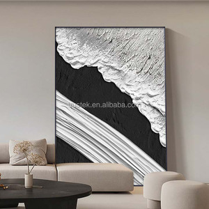 Quadro da Parete Moderno <span class=keywords><strong>di</strong></span> Lusso con Stampa Digitale 3D ad Acquerello in Stile Nordico con Cornice in Lega <span class=keywords><strong>di</strong></span> Alluminio - Product Image 3