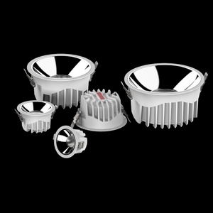 Black White <b>Round</b> Anti-Glare Recessed <b>Ceiling</b> <b>Light</b> COB Lamp <b>LED</b> Downlight - Product Image 5