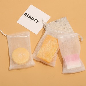 Handmade Nylon Xà Phòng Túi Lưới Bán Buôn Sữa Rửa Mặt Và Tắm Xà Phòng Làm Sạch Túi Bong Bóng Rửa Mặt Lưu Trữ Xà Phòng Túi Lưới - Product Image 5