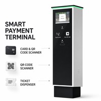 Máquina Inteligente Personalizada para Tickets de Estacionamiento, Estación de Entrada con Escáner de Código QR, Interfaz de Protocolo TCP, Unidad de Sistema de Gestión de Vehículos