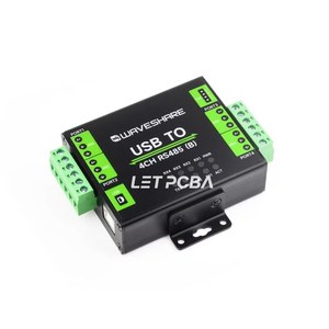 Convertidor Industrial Aislado USB a RS485 de 4 Canales (B) Chip CH344L Circuitos de Protección Múltiple Compatible con Múltiples Sistemas - Product Image 1