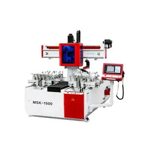 Máquina de enrolamento de madeira automático cnc tenon groove máquina mortise para madeira