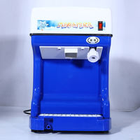 Broyeur à glace électrique automatique haute capacité 60 kg/h, machine à neige pilée commerciale, contrôlée par application, pour usage domestique et professionnel