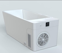 Nouveau bain spa haut de gamme en acrylique blanc bain de glace intelligent bain de récupération du corps à basse température