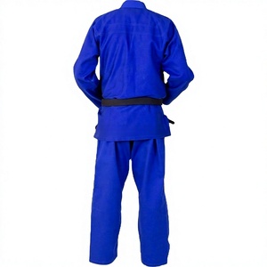 <span class=keywords><strong>Kimono</strong></span> <span class=keywords><strong>per</strong></span> Brazilian Jiu Jitsu 380gsm in Cotone Morbido Pre-ristretto con Cinture <span class=keywords><strong>per</strong></span> Allenamento MMA, Leggero, da Uomo Adulto - Product Image 1