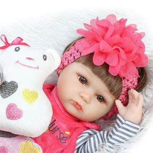 Nouveau Lifereborn Reborn Baby Dolls 40CM Full Silicone <span class=keywords><strong>Bebe</strong></span> Lifelike Reborn Dolls avec vêtements - Product Image 5