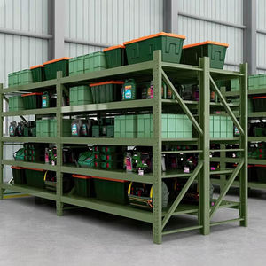 Étagères de stockage industrielles en acier YZ, de capacité moyenne, mobiles, multifonctionnelles, à plusieurs niveaux, réglables en hauteur pour entrepôt - Product Image 5