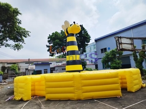 Commercial <strong>Inflatable</strong> <strong>Obstacle</strong> <strong>Course</strong> Bee Maze Game Large <strong>Inflatable</strong> Honeybee Laser <strong>Labyrinth</strong> Maze Area for Outdoor Sport Game - Product Image 6