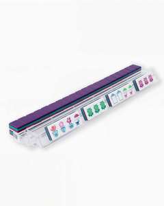 Expédition Rapide Vente en Gros Tuiles de Mahjong en Acrylique Colorées de Luxe Écologiques Pliables 160 Pièces Jeu de Société Américain <span class=keywords><strong>Ludo</strong></span> Jeu d'Intérieur - Product Image 5