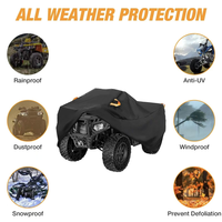 Nouvelle housse de protection pour VTT, imperméable, résistante, pour quad 4 roues, toutes saisons, protection contre les intempéries, protection UV, Polaris Yamaha