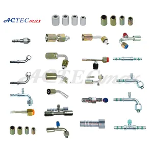 OEM ODM تركيب كل نوع تكييف الهواء تركيب السيارات AC تركيب الحديد الألومنيوم AC.120 السيارات AC أجزاء موصل